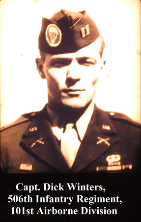 Capt. Richard Winters Featured at the WWII Museum