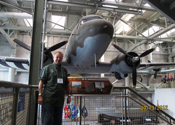 Dan Linn at the National WWII Museum in New Orleans