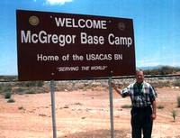 Dan Linn back at McGregor Range in 2006.