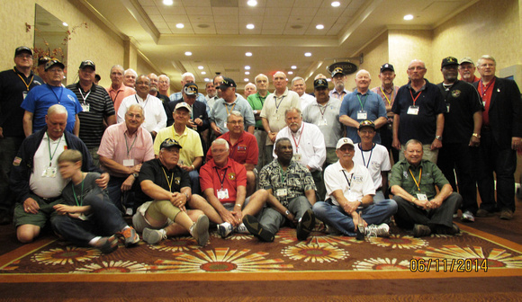 First Group of Veterans Attending the Reunion