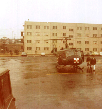 Dan Linn at the 106th General Hospital, Japan, Late Jan. 1970