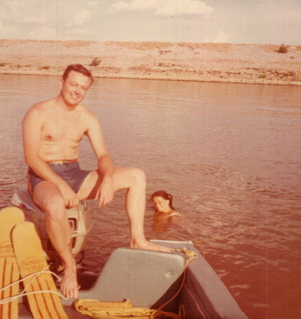 Dan Linn on leave during the summer of 1970.