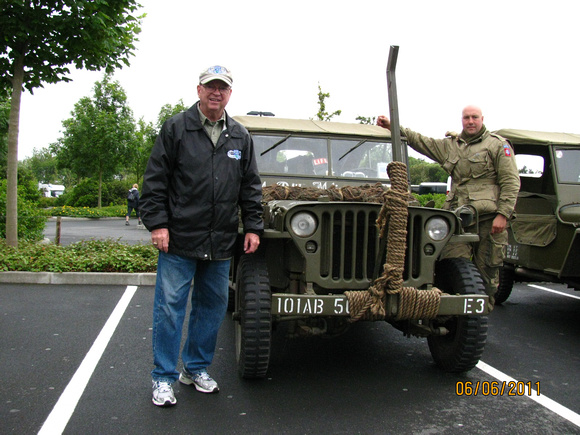 Restored WWII 101st Jeep