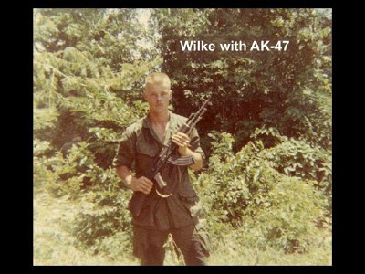 Steve Wilke with AK-47